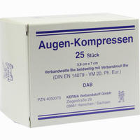 Augenkompress 5. 8x7cm Unst 5 Stück - ab 1,78 €