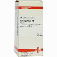 Aurum Jodat D6 Tabletten 80 Stück - ab 7,40 €