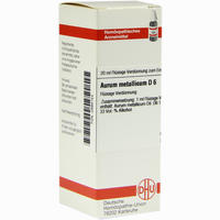 Aurum Met D6 Dilution 20 ml - ab 6,64 €