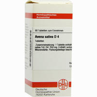 Avena Sativa D4 Tabletten 80 Stück - ab 7,80 €
