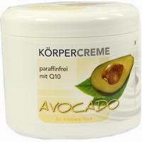 Avocado Körpercreme mit Q10 500 ml