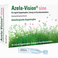 Azela- Vision Sine 0.5mg/ml Augentropfen im Einzeldosisbehältnis  10 x 0.3 ml - ab 3,29 €