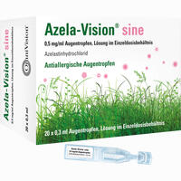 Azela- Vision Sine 0.5mg/ml Augentropfen im Einzeldosisbehältnis  10 x 0.3 ml - ab 3,29 €