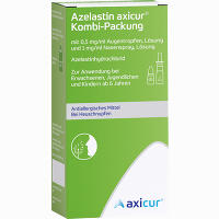 Azelastin Axicur Kombi- Pack. 0. 5mg Ml At+ 1mg Ml Ns 1 Packung