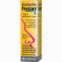 Azelastin Hysan Nasenspray  10 ml 