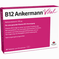 B12 Ankermann Vital Tabletten 50 Stück - ab 9,86 €