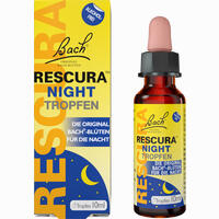 Bachblüten Original Rescura Night Tropfen Alkoholfrei  10 ml - ab 8,05 €