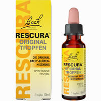 Bachblüten Original Rescura Tropfen mit Alkohol  10 ml - ab 7,85 €