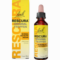 Bachblüten Original Rescura Tropfen mit Alkohol  10 ml - ab 7,85 €