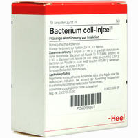 Bacterium Coli- Injeel Ampullen 10 Stück - ab 15,94 €