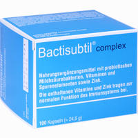 Bactisubtil Complex Kapseln 50 Stück - ab 23,92 €