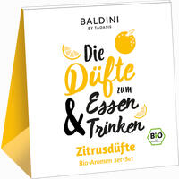 Baldini 3er Set Zitrusdüfte Bioaromen 3 x 5 ml