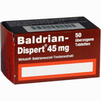 Baldrian Dispert 45mg Tabletten 100 Stück - ab 4,85 €