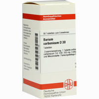 Barium Carb D30 Tabletten 80 Stück