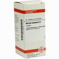 Barium Jodat D4 Tabletten 80 Stück - ab 6,53 €
