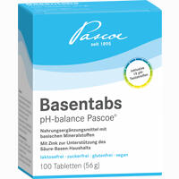Basentabs Ph- Balance Pascoe Tabletten 100 Stück - ab 7,95 €