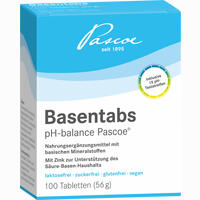 Basentabs Ph- Balance Pascoe Tabletten 100 Stück - ab 9,59 €