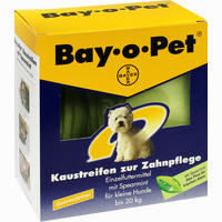 Bay- O- Pet Zahnpflege Kaustreifen mit Spearmint für Kleine Hunde 140 g