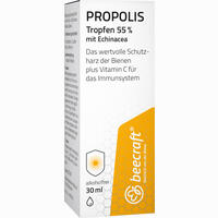Beecraft Propolis Tropfen 55% Plus Echinacea 30 ml
