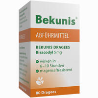 Bekunis Dragees Bisacodyl 5 Mg 45 Stück - ab 7,48 €