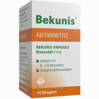 Bekunis Dragees Bisacodyl 5mg Tabletten 100 Stück - ab 2,47 €