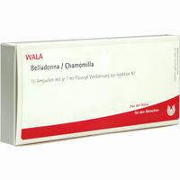 Belladonna/chamomilla Ampullen 10 x 1 ml - ab 12,71 €