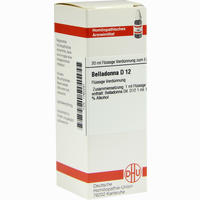 Belladonna D12 Dilution Dhu-arzneimittel 20 ml - ab 6,61 €
