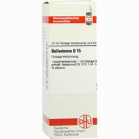 Belladonna D15 Dilution 20 ml