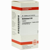 Belladonna D30 Tabletten 80 Stück - ab 6,77 €