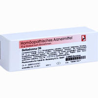 Belladonna D6 Globuli Dr.RECKEWEG & Co. GmbH 10 g