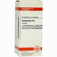 Belladonna D8 Tabletten 80 Stück