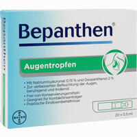 Bepanthen Augentropfen  20 x 0.5 ml - ab 9,53 €