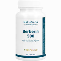 Berberin 500 Myo- Inositol & Piperin Vegan 60 Stück