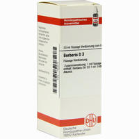 Berberis D3 Dilution DHU-Arzneimittel GmbH & Co. KG 20 ml