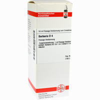 Berberis D4 Dilution 50 ml