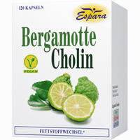 Bergamotte Cholin Kapseln 60 Stück - ab 16,17 €