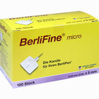 Berlifine Micro Kanülen 0.25x5mm 100 Stück