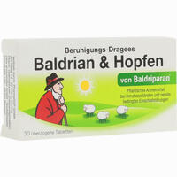 Beruhigungs- Dragees Baldrian & Hopfen 30 Stück