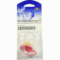 Beruhigungssauger 0 Latex Kirschsauger Himbeere 0- 3 Monate 1 Stück