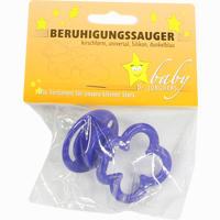 Beruhigungssauger Kirschform Aus Silikon Dunkelblau 1 Stück