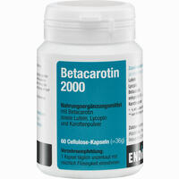 Betacarotin 2000 Kapseln 60 Stück - ab 8,00 €