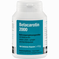 Betacarotin 2000 Kapseln 60 Stück - ab 7,70 €