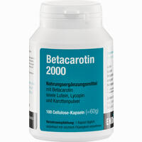 Betacarotin 2000 Kapseln 60 Stück - ab 8,00 €