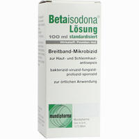 Betaisodona Lösung  ACA MÃ¼ller/ADAG Pharma AG 100 ml