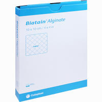Biatain Alginate Kompressen 10x10cm Verband Coloplast GmbH 10 Stück