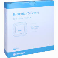 Biatain Silicone Schaumverband 10x10 Cm B2B Medical GmbH 10 Stück