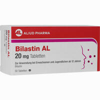 Bilastin Al 20 Mg Tabletten 50 Stück