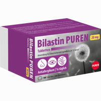 Bilastin Puren 20 Mg Tabletten 20 Stück - ab 3,96 &euro;