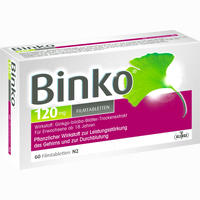 Binko 120 Mg Filmtabletten 60 Stück 