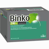 Binko 240 Mg Filmtabletten  30 Stück - ab 34,49 €